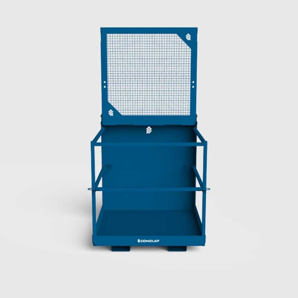 conquip forklift access cage 2