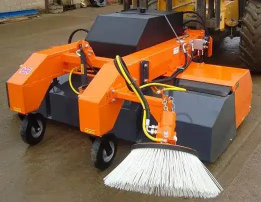 Fork Mounted Hydraulic Sweeper / Collector