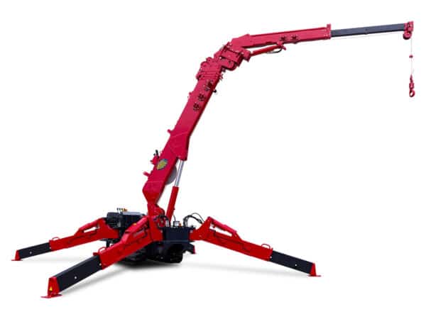 UNIC URW-546-2 Mini Spider Crane with Hydraulic Jib