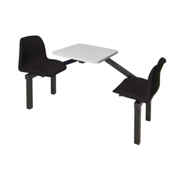 Canteen Furniture - 2 Seater Single Entry 725x1690x530mm