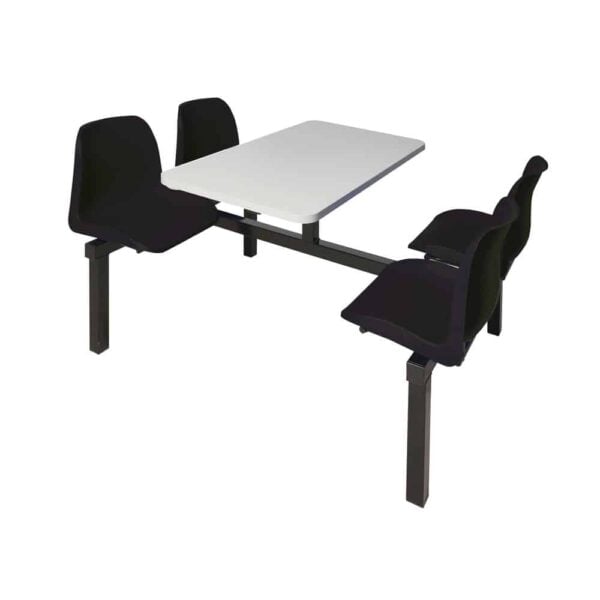 Canteen Furniture - 4 Seater Double Entry 725x1690x1040mm