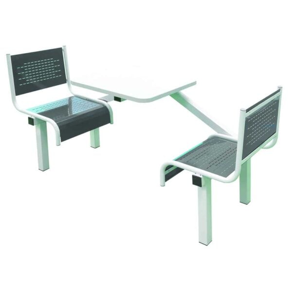 Spectrum Canteen Furniture - 2 Seater Single Entry 790x1755x570mm