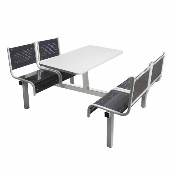 Spectrum Canteen Furniture - 4 Seater Double Entry 790x1755x1100mm