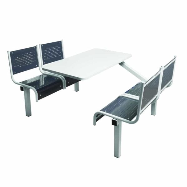 Spectrum Canteen Furniture - 4 Seater Single Entry 790x1755x1100mm