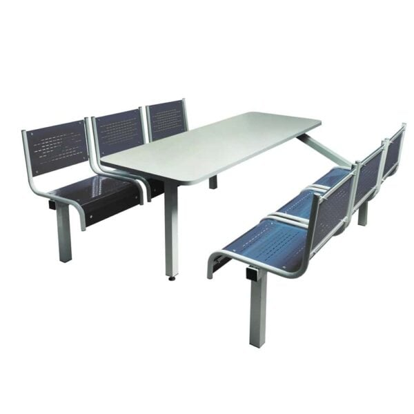 Spectrum Canteen Furniture - 6 Seater Single Entry 790x1755x1600mm