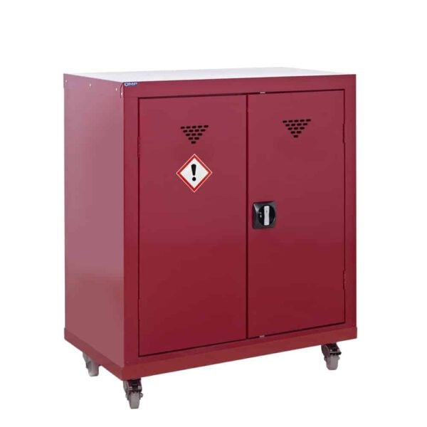 Mobile Pesticide & Agrochemical Storage Cupboard 1040 x 900 x 460mm
