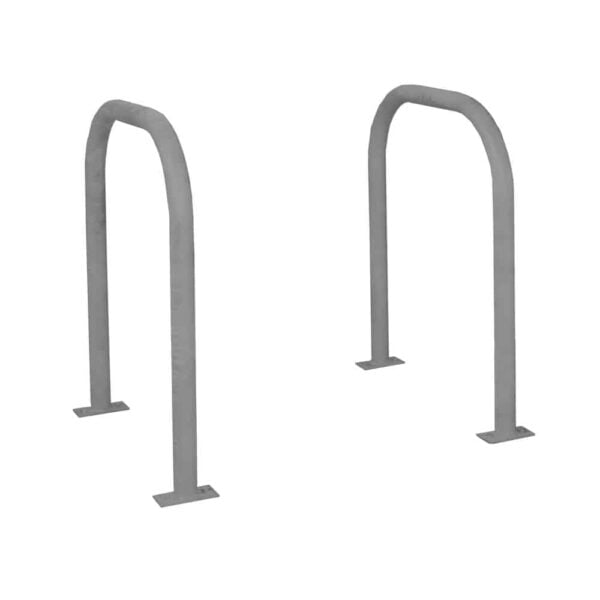 Sheffield Cycle Loop 800 x 715mm - Grouted - Powder Coated