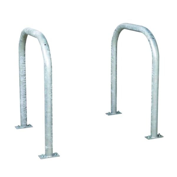 Sheffield Cycle Loop 800 x 715mm - Grouted - Galvanised
