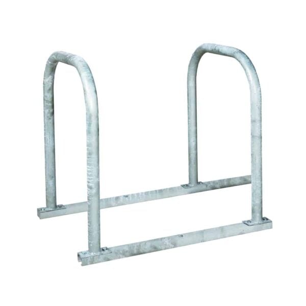 Sheffield Cycle Rack - 10 Bikes (5 Loops) 600 x 715mm - Galvanised