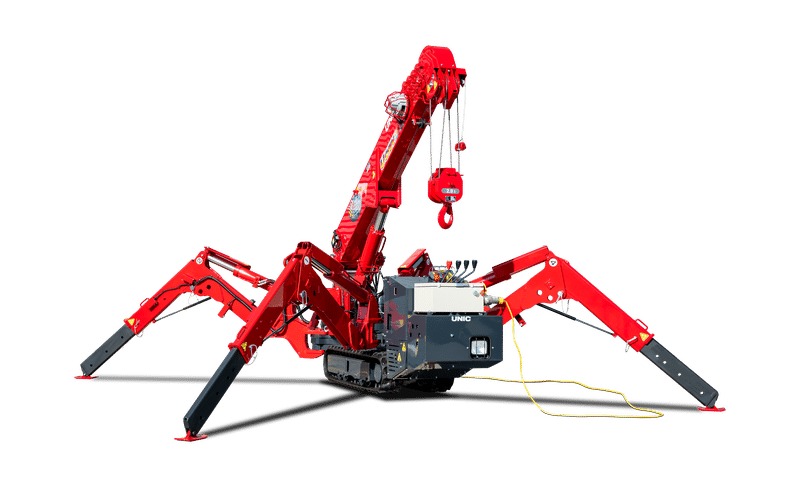 UNIC URW-295 spider crane