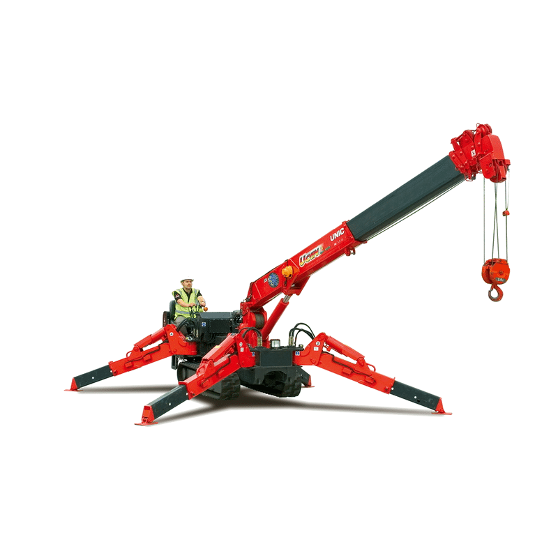 UNIC URW-376 spider crane