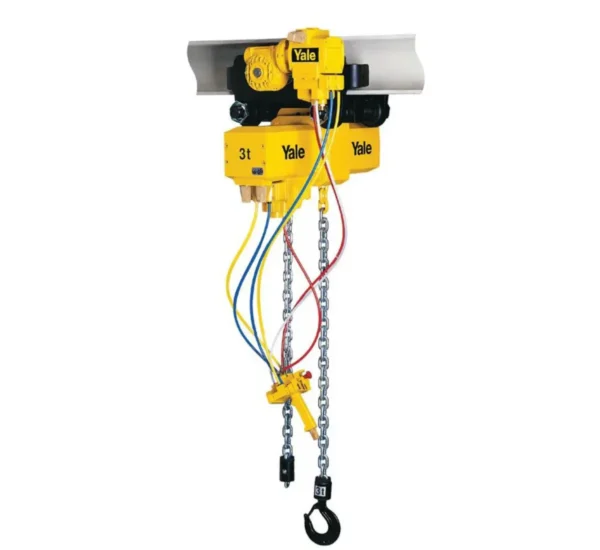 Yale CPA ATEX Pneumatic Chain Hoist with Air Driven Trolley VFT