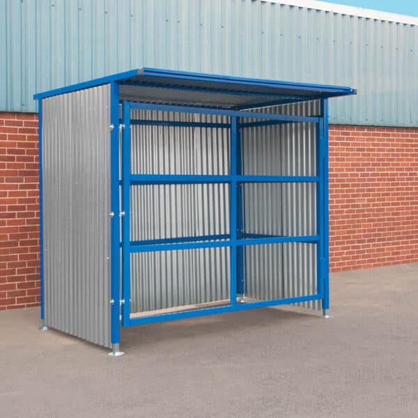 Gated Drum Storage Shelter