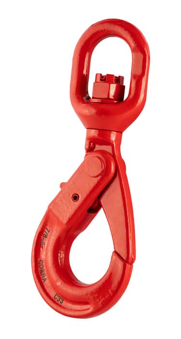 Cobra Grade 8 Swivel Self Locking Hook – CG8SSLH