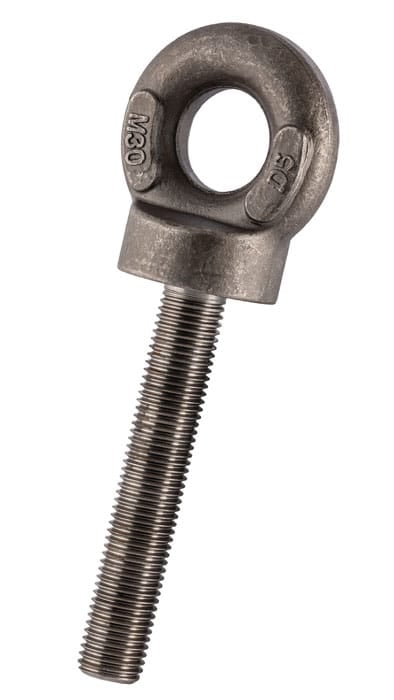 Long Shank Collared Eyebolt Metric Thread – EBCLSM