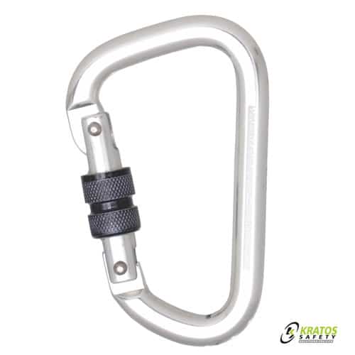 Aluminium Screw Locking Karabiner