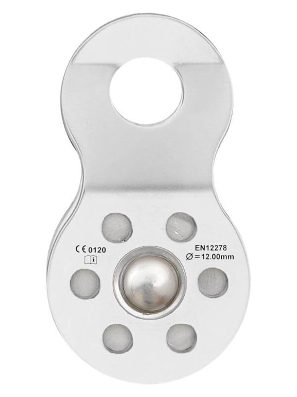 Single Pulley with Moveable Flange
