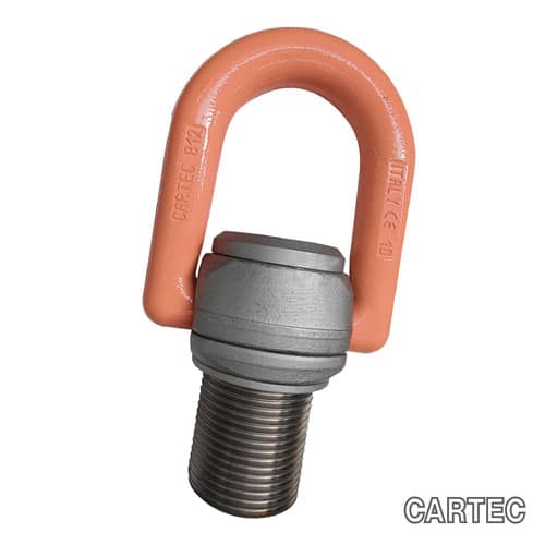 Grade 10 Cartec Heavy Lift Swivel Hoist Ring – 812X – G10HLSHR