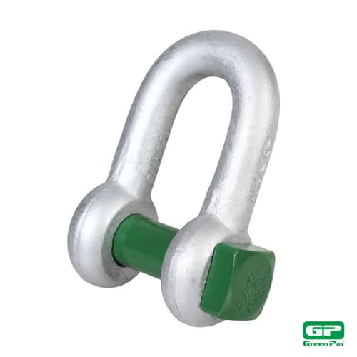 Green Pin® Square Head Dee Shackle – GPSQD