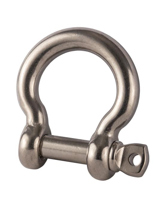 Stainless Steel Commercial Screw Pin Bow Shackle – SSBS