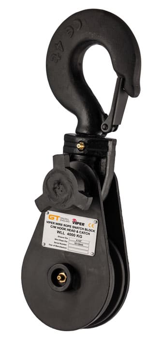 Viper Wire Rope Snatch Block Hook Head – VSBH
